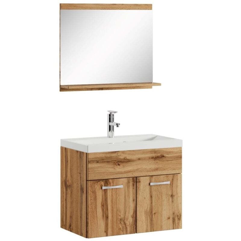 foto del prodotto badplaats mobile da bagno montreal 02 60cm rovere armadio mobiletto lavabo