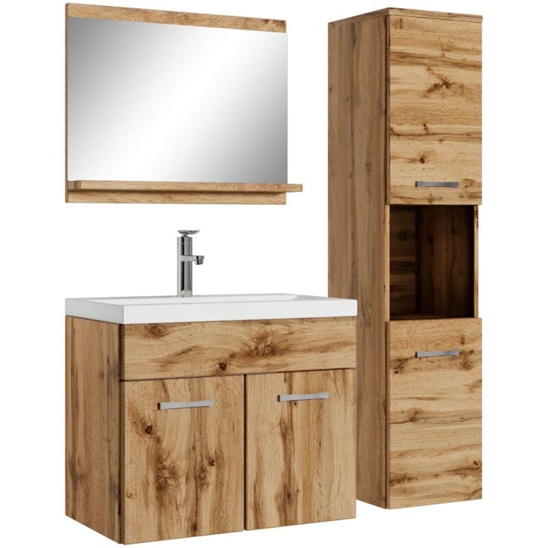 foto del prodotto badplaats mobile da bagno montreal 60cm rovere armadio mobiletto lavabo