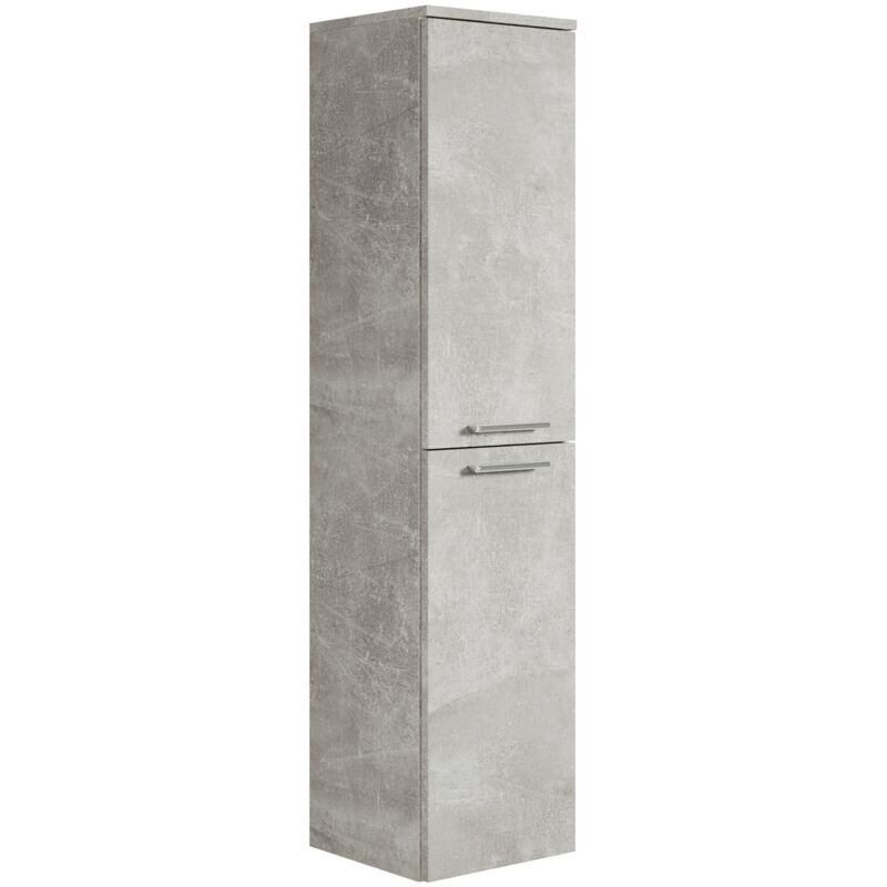 foto del prodotto badplaats mobiletto del bagno saturnus 130 cm grigio cemento mobiletto armadietto