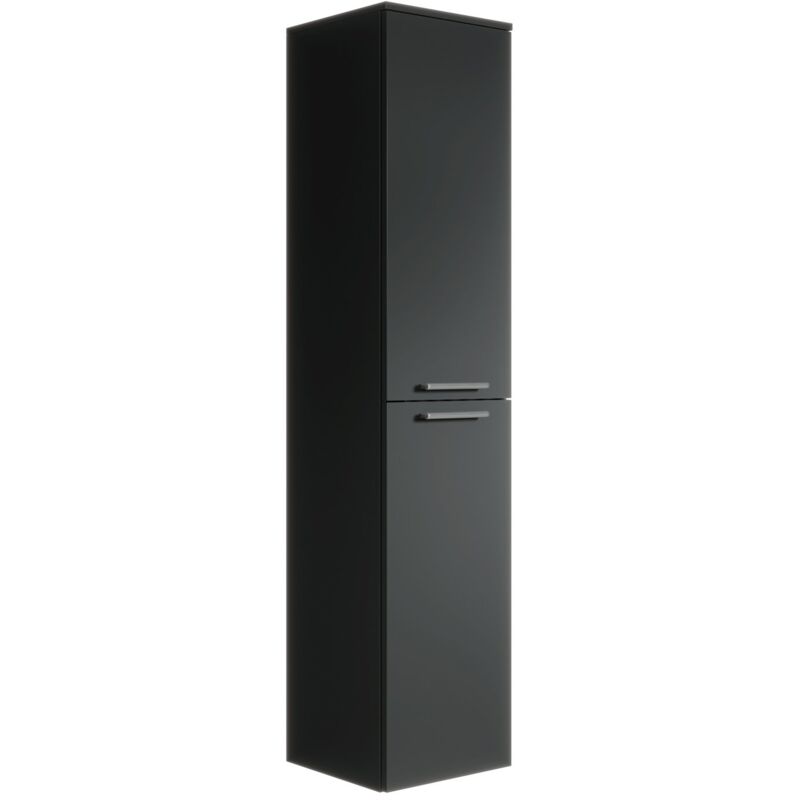 foto del prodotto badplaats mobiletto del bagno saturnus 130 cm nero mobiletto armadietto,