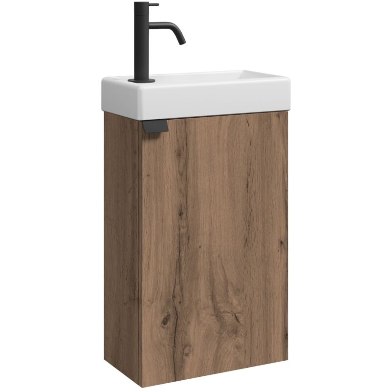 foto del prodotto badplaats mobili bagno apollo rovere 40x22 cm mobili contenitori mobili lavabo