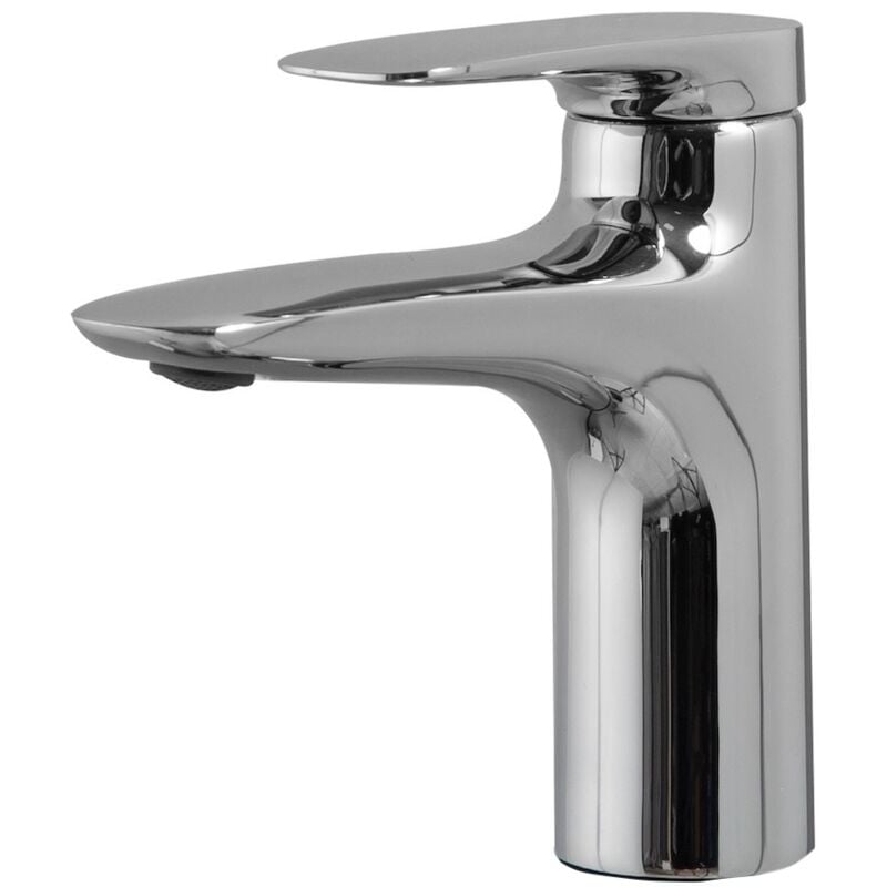 foto del prodotto badplaats rubinetto per lavabo da bagno valley cromo maniglia singola