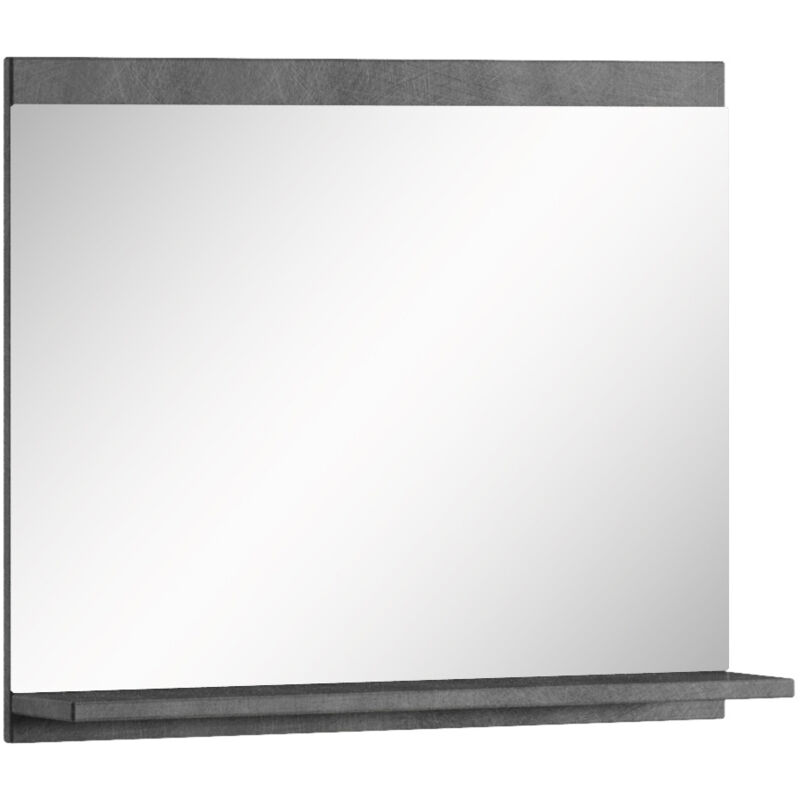 foto del prodotto badplaats specchio montreal 60 x 12 x 50 cm grigio