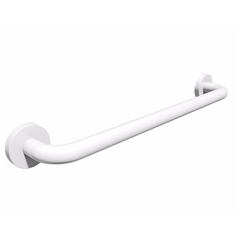 foto del prodotto bagno expert maniglione di sostegno cm. 40 in acciaio verniciato bianco