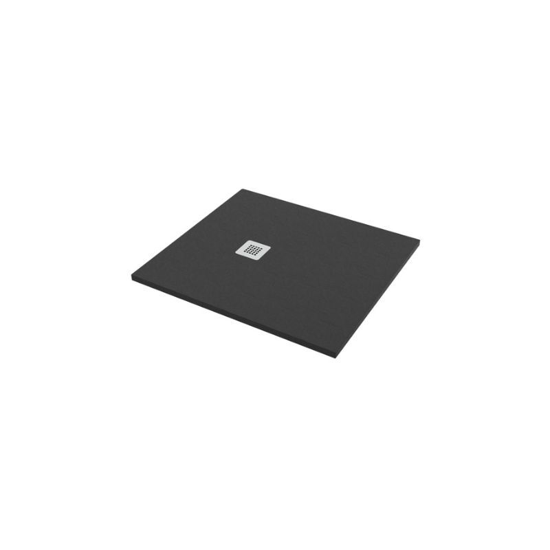 foto del prodotto bagno expert piatto doccia 100x110 h.2 8 in marmo resina effetto pietra