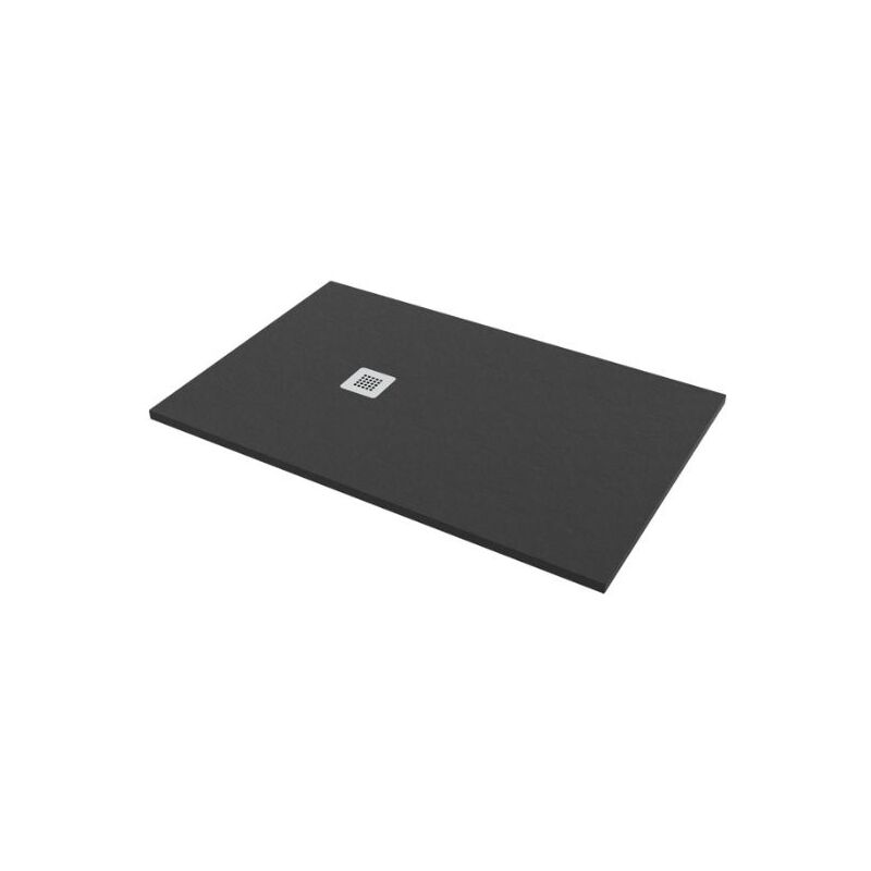 foto del prodotto bagno expert piatto doccia 100x140 h.2 8 in marmo resina effetto pietra