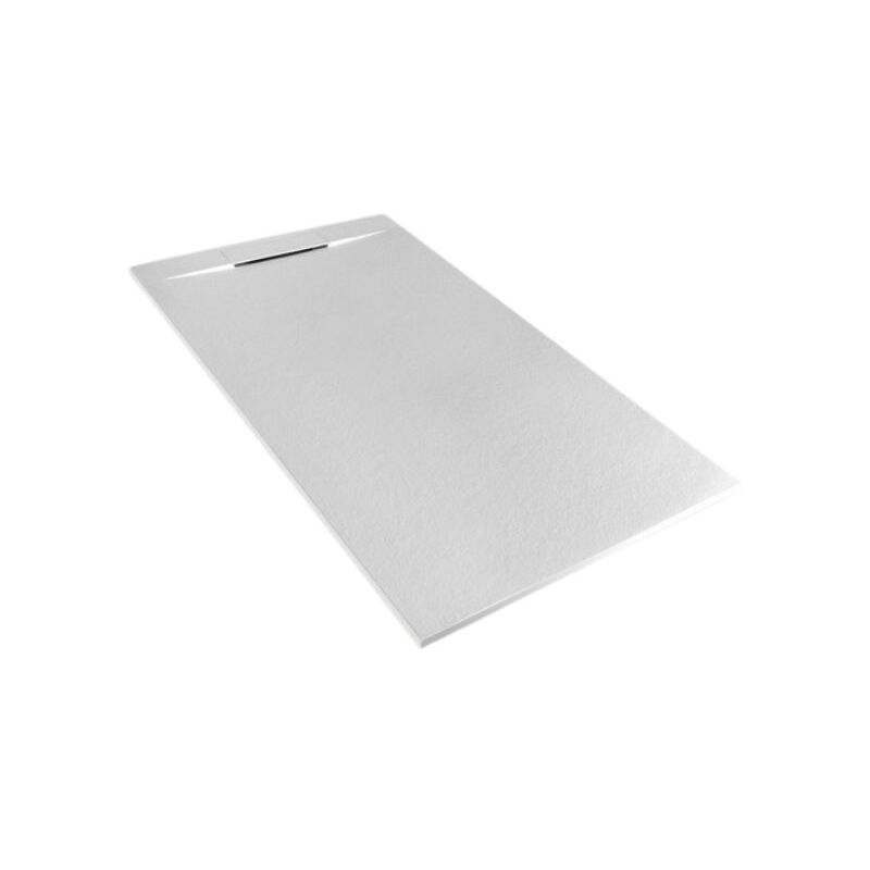 foto del prodotto bagno expert piatto doccia 80x150 h.2 8 in marmoresina bianco vilnius