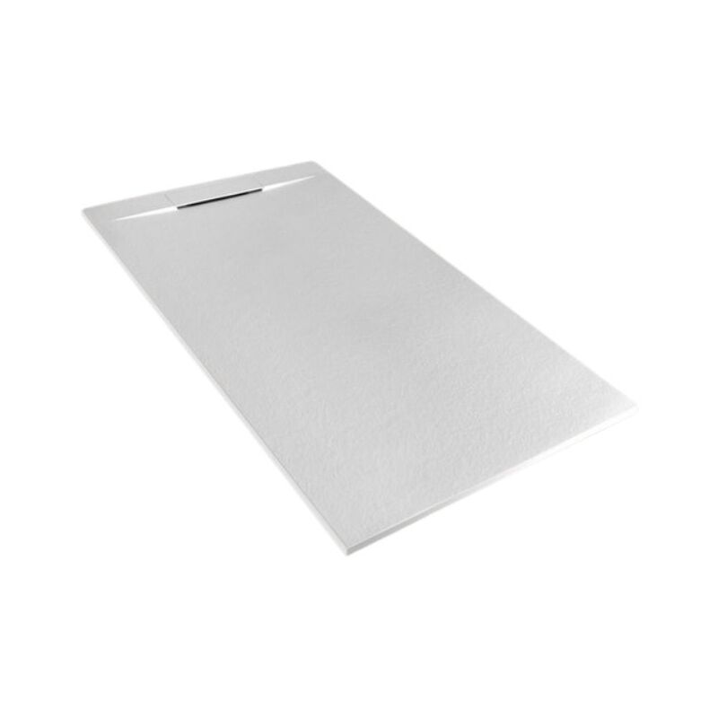 foto del prodotto bagno expert piatto doccia 80x160 h.2 8 in marmoresina bianco vilnius