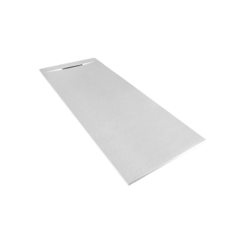 foto del prodotto bagno expert piatto doccia 80x180 h.2 8 in marmoresina bianco vilnius