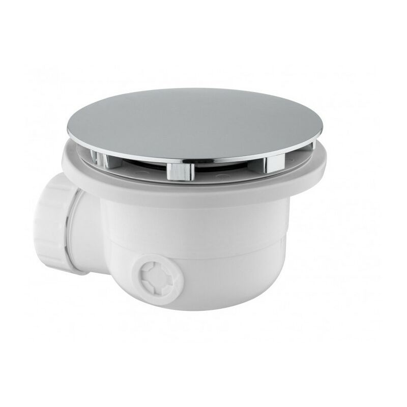 foto del prodotto bagno expert piletta sifonata diametro 90 mm per piatto doccia cromo