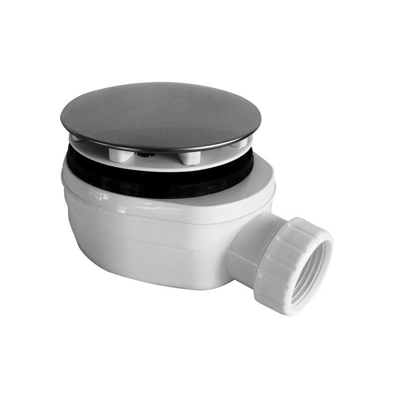 foto del prodotto bagno expert piletta sifonata diametro 90 mm ribassata per piatto doccia cromo