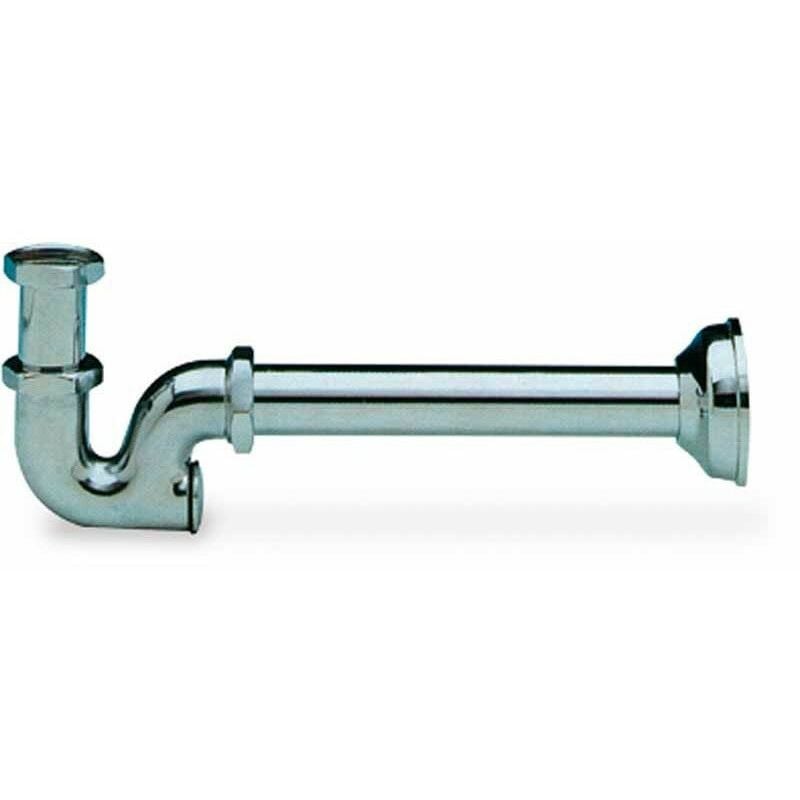 foto del prodotto bagno expert sifone di scarico a colonna per lavabo bidet cromo