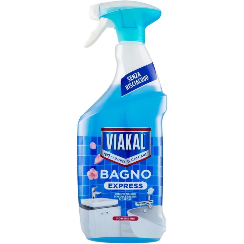 foto del prodotto bagno express fiori eleganti 720 ml senza risciacquo viakal
