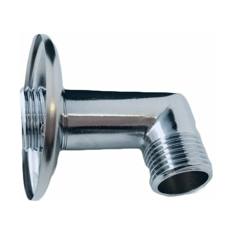 foto del prodotto bagnoclic curva doccia per presa acqua saliscendi, da 1 2, in ottone