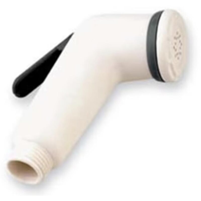 foto del prodotto bagnoclic doccetta per wc bianco a leva, ergonomico