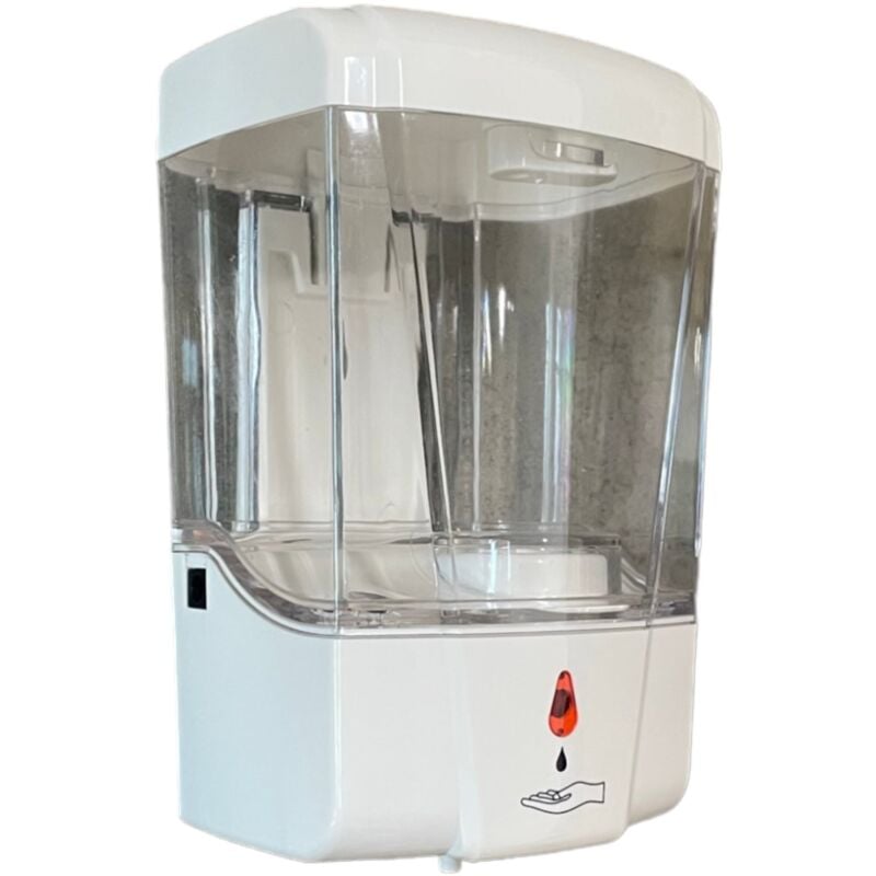 foto del prodotto bagnoclic erogatore dispenser gel igienizzante o sapone 700 ml, a muro