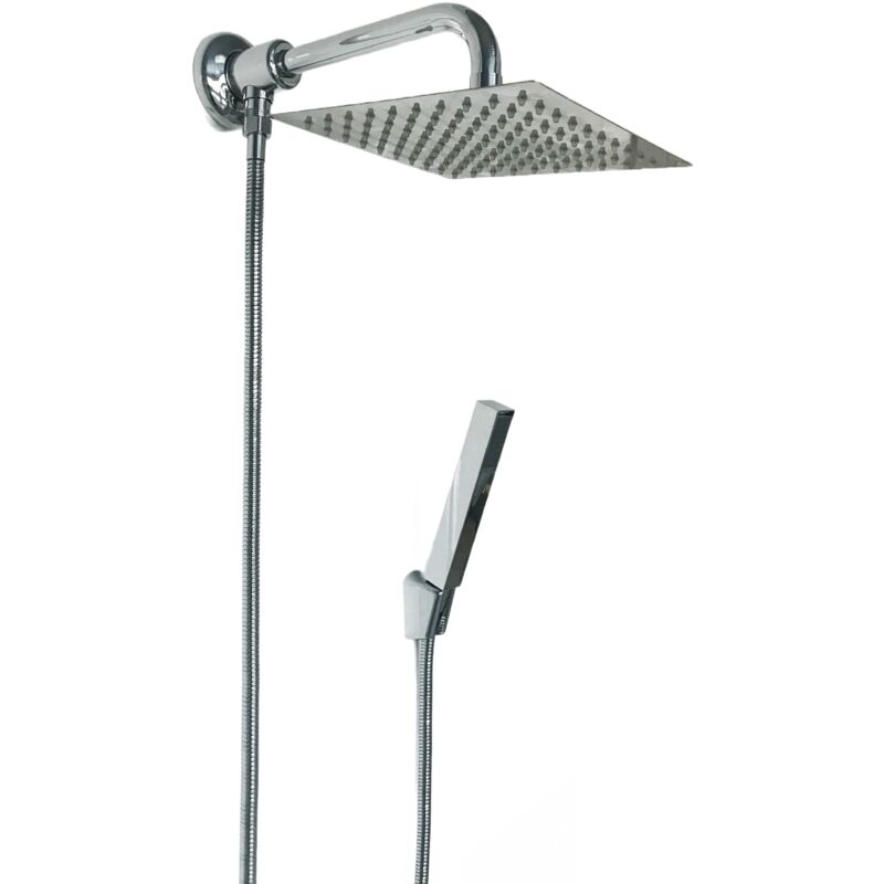 foto del prodotto bagnoclic kit doccia con deviatore a pressione e braccio cm 25