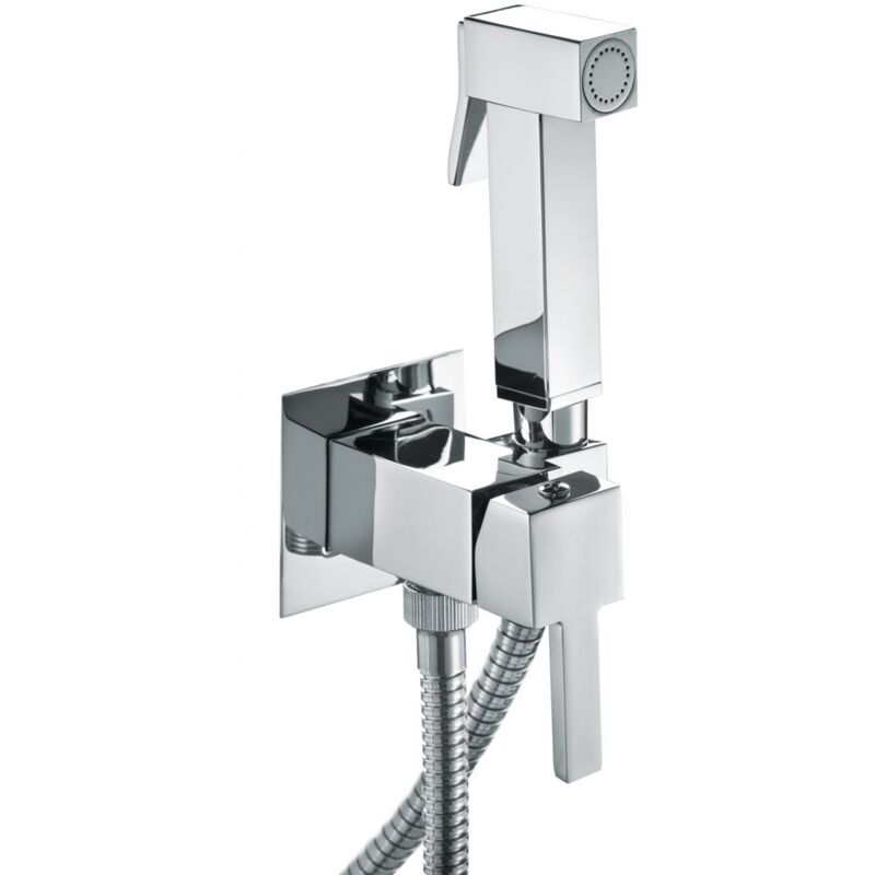 foto del prodotto bagnoclic kit per wc quadrato con miscelatore