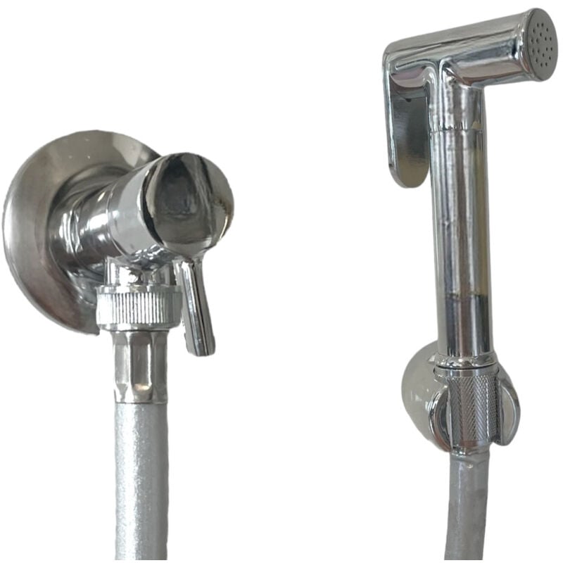 foto del prodotto bagnoclic kit wc bidet con doccetta completo in ottone