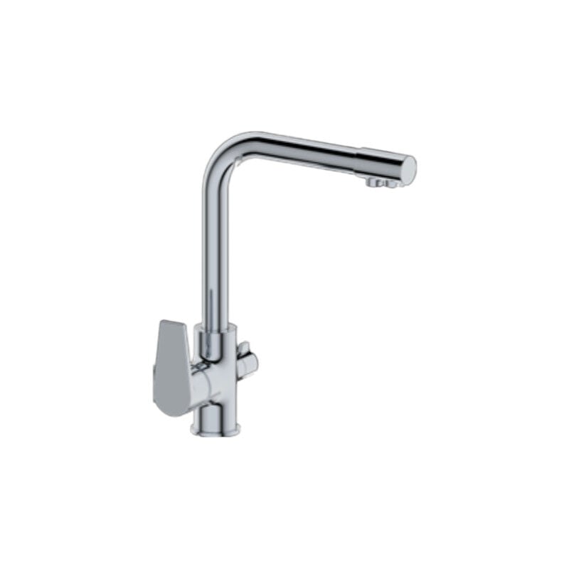 foto del prodotto bagnoclic miscelatore per cucina 3 vie per depuratore