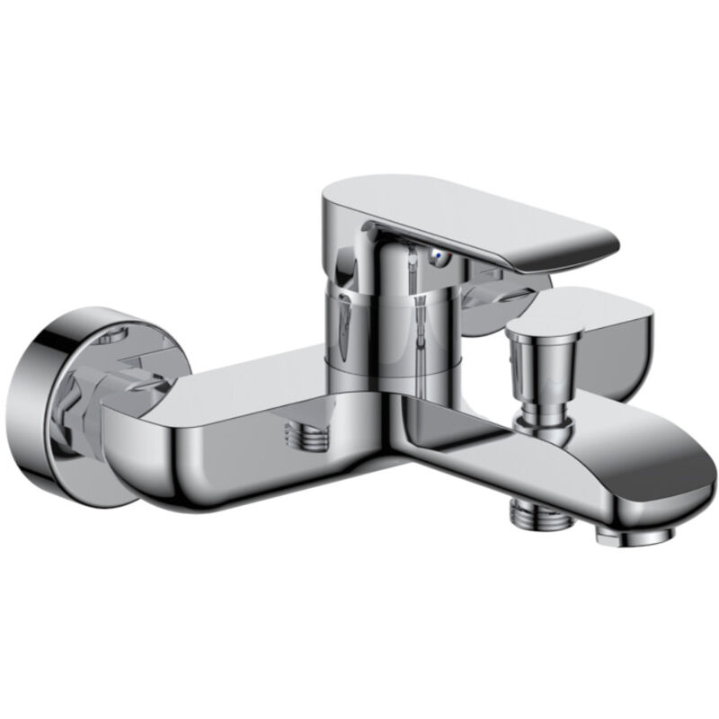 foto del prodotto bagnoclic miscelatore vasca moderno cromato completo