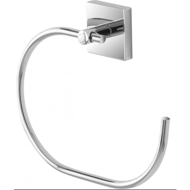 foto del prodotto bagnoclic portasalviette porta salviette easy cromo 5x20x18cm arredo bagno 959005 feridras