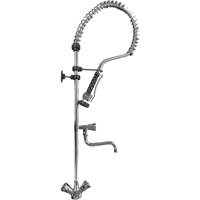 foto del prodotto bagnoclic rubinetto alto per cucina professionale doppia uscita