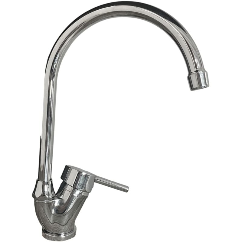 foto del prodotto bagnoclic rubinetto miscelatore con canna ombrello per cucina