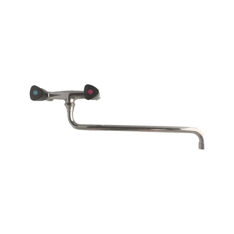 foto del prodotto bagnoclic rubinetto per cucina industriale con canna extralunga , a muro