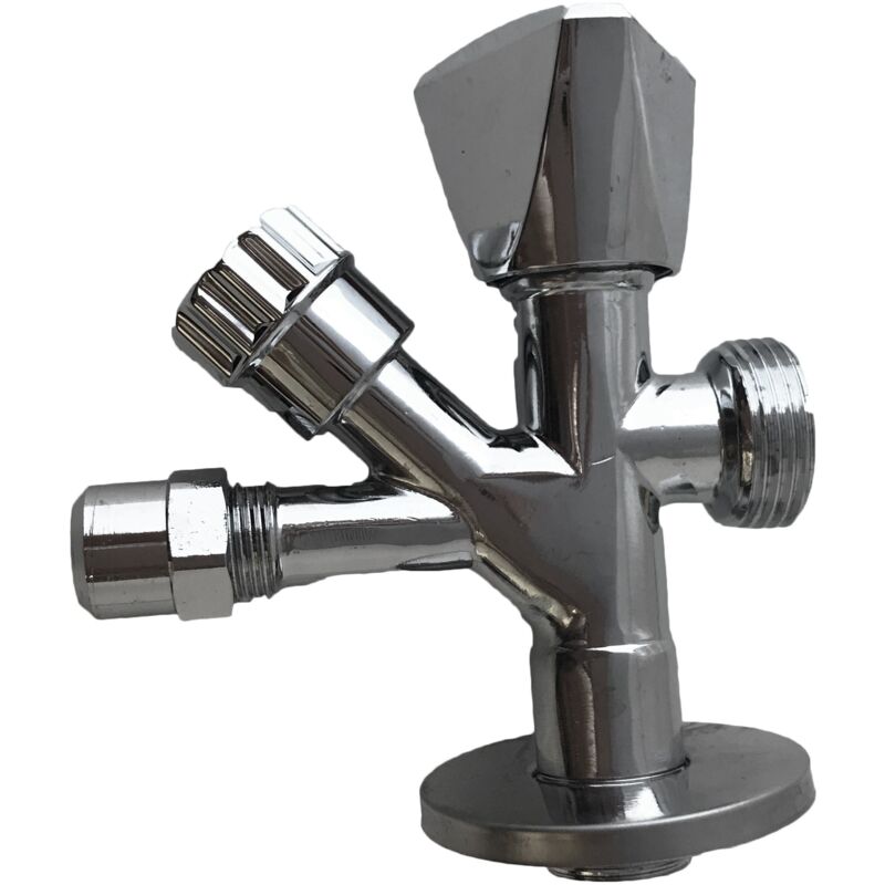 foto del prodotto bagnoclic rubinetto per sottolavabo con attacco lavatrice, da 1 2 x 3 4 x 10, in ottone