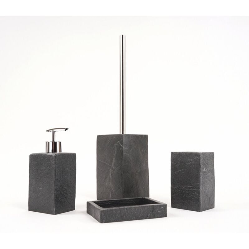 foto del prodotto bagnoclic set accessori bagno ardesia