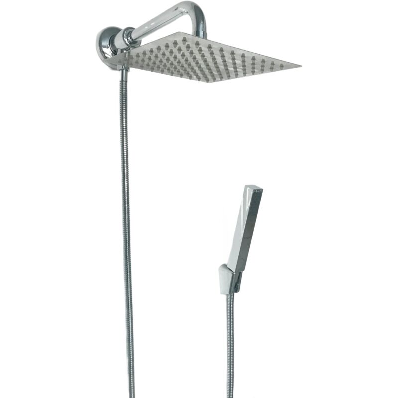 foto del prodotto bagnoclic set doccia con deviatore , braccio doccia cm 30