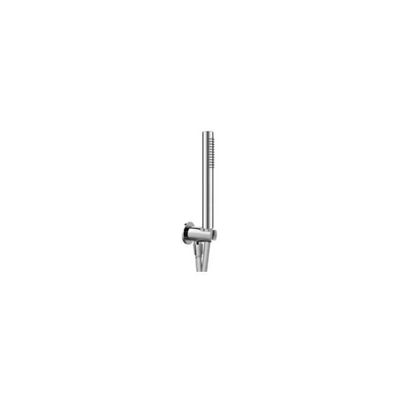 foto del prodotto bagnoclic set doccia in ottone cromato completo con presa acqua e supporto