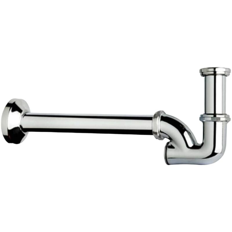 foto del prodotto bagnoclic sifone lavabo bidet a k con canotto cm 25 e rosone bombato