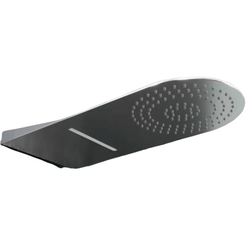 foto del prodotto bagnoclic soffione doccia 2 funzioni cascata e pioggia, design tondo