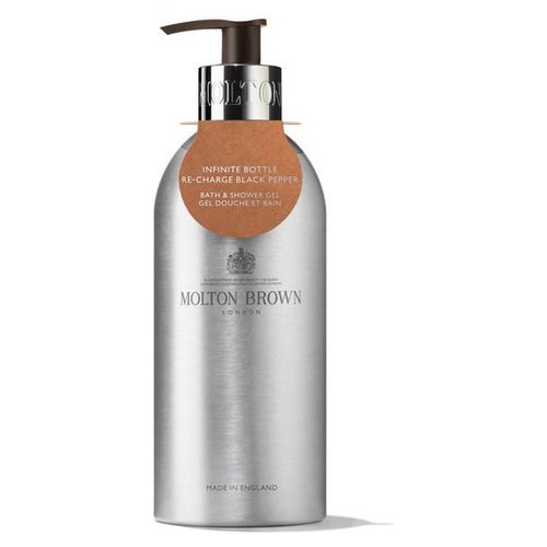 foto del prodotto bagnoschiuma molton brown re charge black pepper infinite bottle 400 m