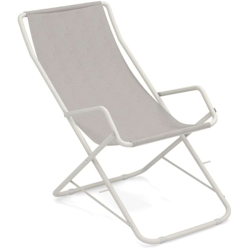 foto del prodotto bahama sdraio bianco raggrinzato 9002