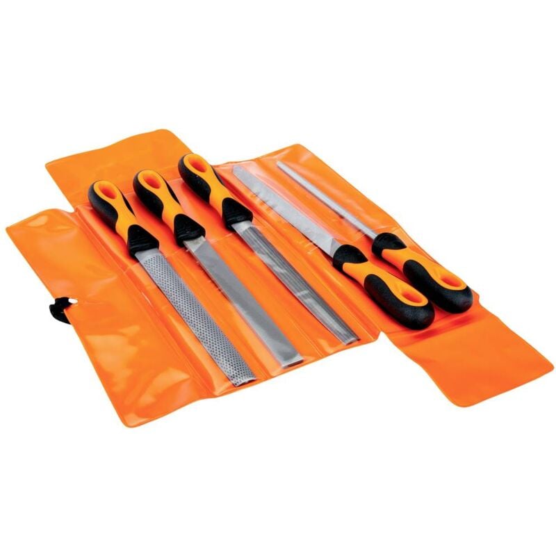 foto del prodotto bahco 1 477 08 2 2 kit di lime, ergo, 5 pz, 200 mm, taglio 2 1 kit