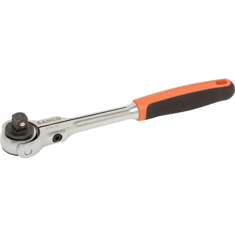 foto del prodotto bahco 8120 1 2 cricchetto con snodo 1 2 266 mm