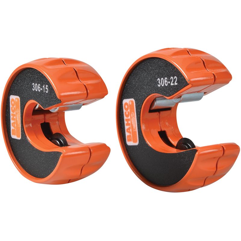 foto del prodotto bahco bah306pack tagliatubi arancione, 15 mm e 22 mm