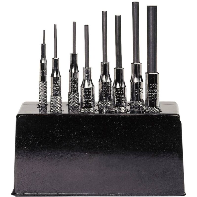 foto del prodotto bahco kit di cacciaspine di 8 pz in supporto di plastica 3659 8