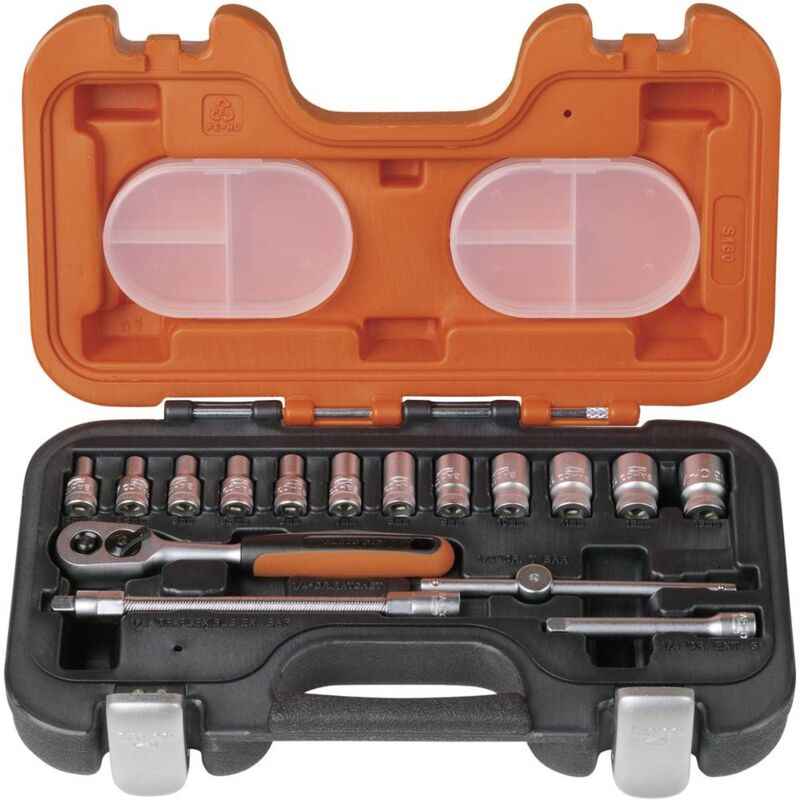 foto del prodotto bahco kit di chiavi a bussola 16 parti s160