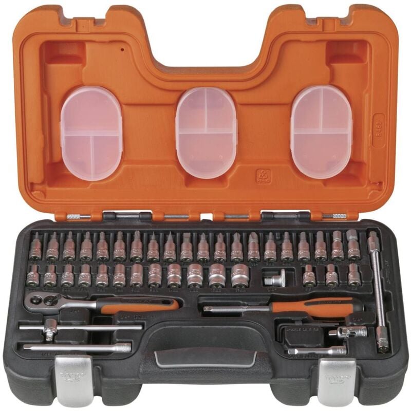 foto del prodotto bahco kit di chiavi a bussola 46 parti s460