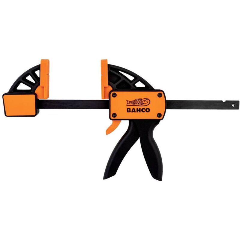 foto del prodotto bahco morsetto a una mano confezione da 2 pz qc 150a 2p apertura max. 150 mm dimensione del prodotto, lunghezza 305
