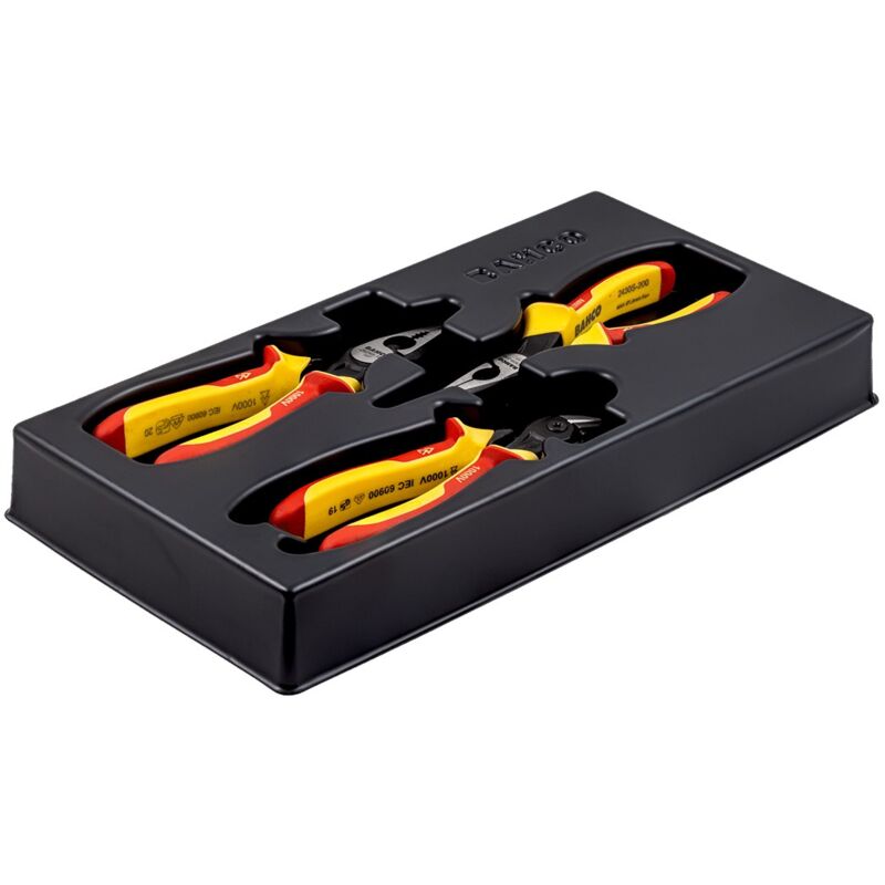 foto del prodotto bahco set di 3 pinze universale isolate ergo 9897s 3