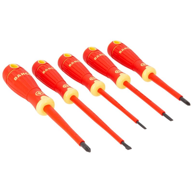 foto del prodotto bahco set di 5 cacciavite isolati vde fit b220.005