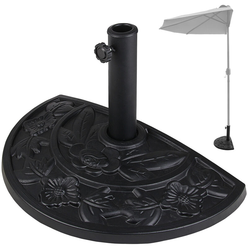 foto del prodotto bakaji base per ombrellone da giardino supporto palo 38 48mm anti capovolgimento esterno