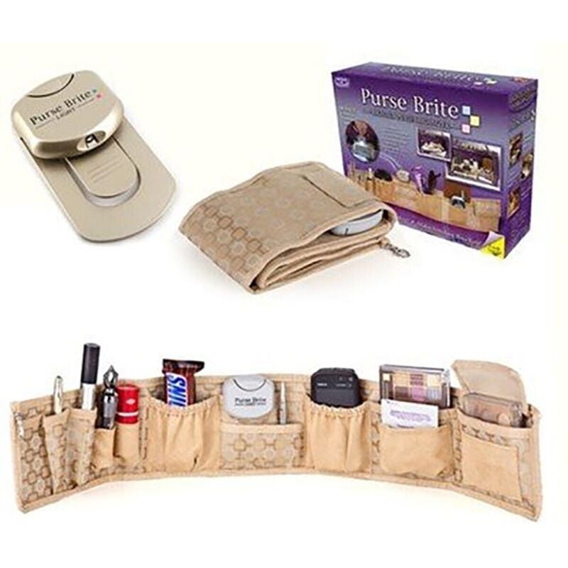 foto del prodotto bakaji organizer organizzatore per borsa e valige purse brite con led cintura smart