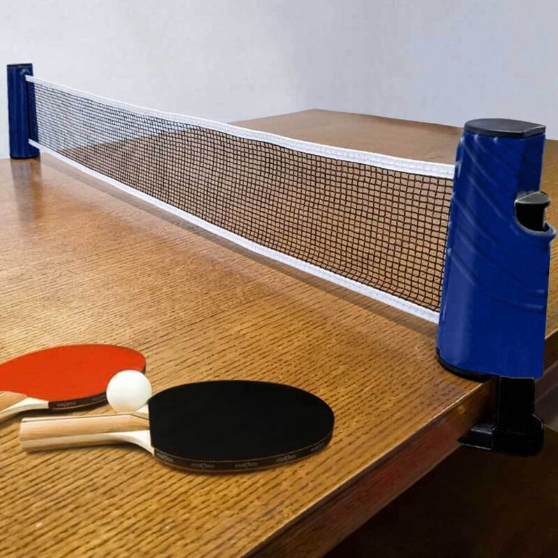 foto del prodotto bakaji slazenger red de tennis da tavolo allungabile, unisex adulto, blu e nero, regolare
