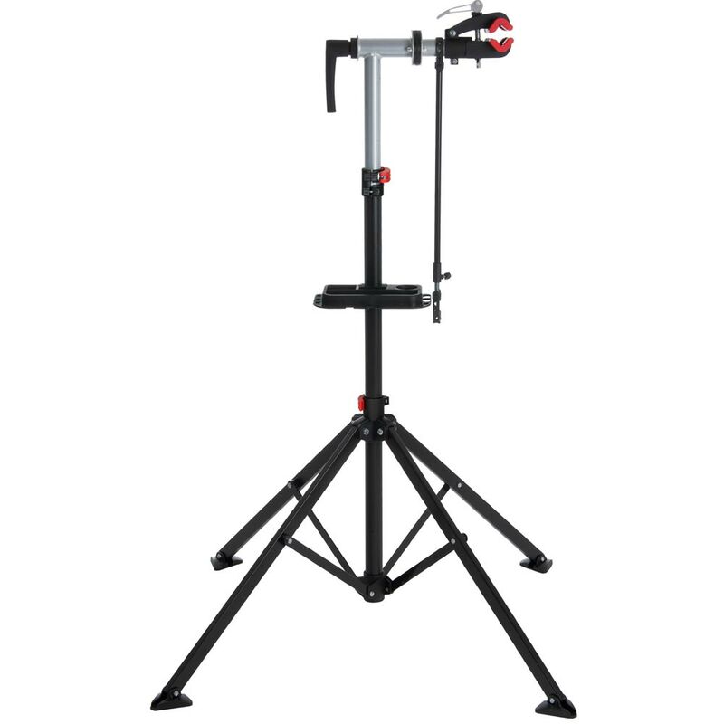foto del prodotto bakaji stand riparazione manutenzione biciclette supporto cavalletto bici mb pieghevole
